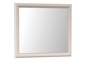 Miniaturka 4 - Lustro prostokątne Velvara w kaszmirowej ramie MDF – ujęcie boczne