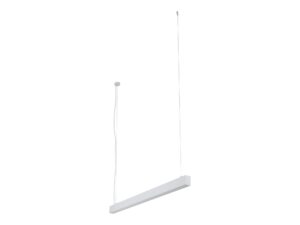 Miniaturka 2 - Biała lampa wisząca Luxe Pro LED CCT 120 cm, widok produktu
