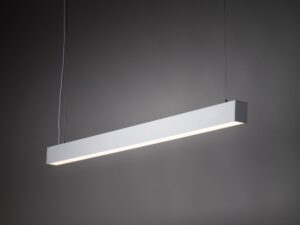 Miniaturka 3 - Lampa wisząca Luxe Pro LED CCT w kolorze białym we wnętrzu