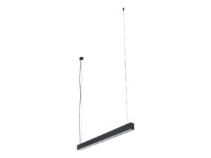 Miniaturka 4 - Lampa wisząca Luxe Pro LED CCT czarna 120 cm, widok konstrukcji