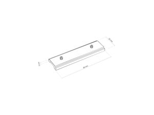 Miniaturka 1 - Łącznik Magnetic Easy czarny – rysunek techniczny