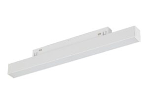 Miniaturka 1 - Biały moduł liniowy Magnetic Easy Line LED 12 W na białym tle