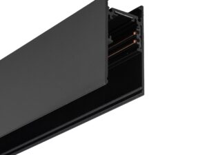 Miniaturka 2 - Szyna natynkowa Magnetic Easy 100 cm, czarna – widok szczegółowy