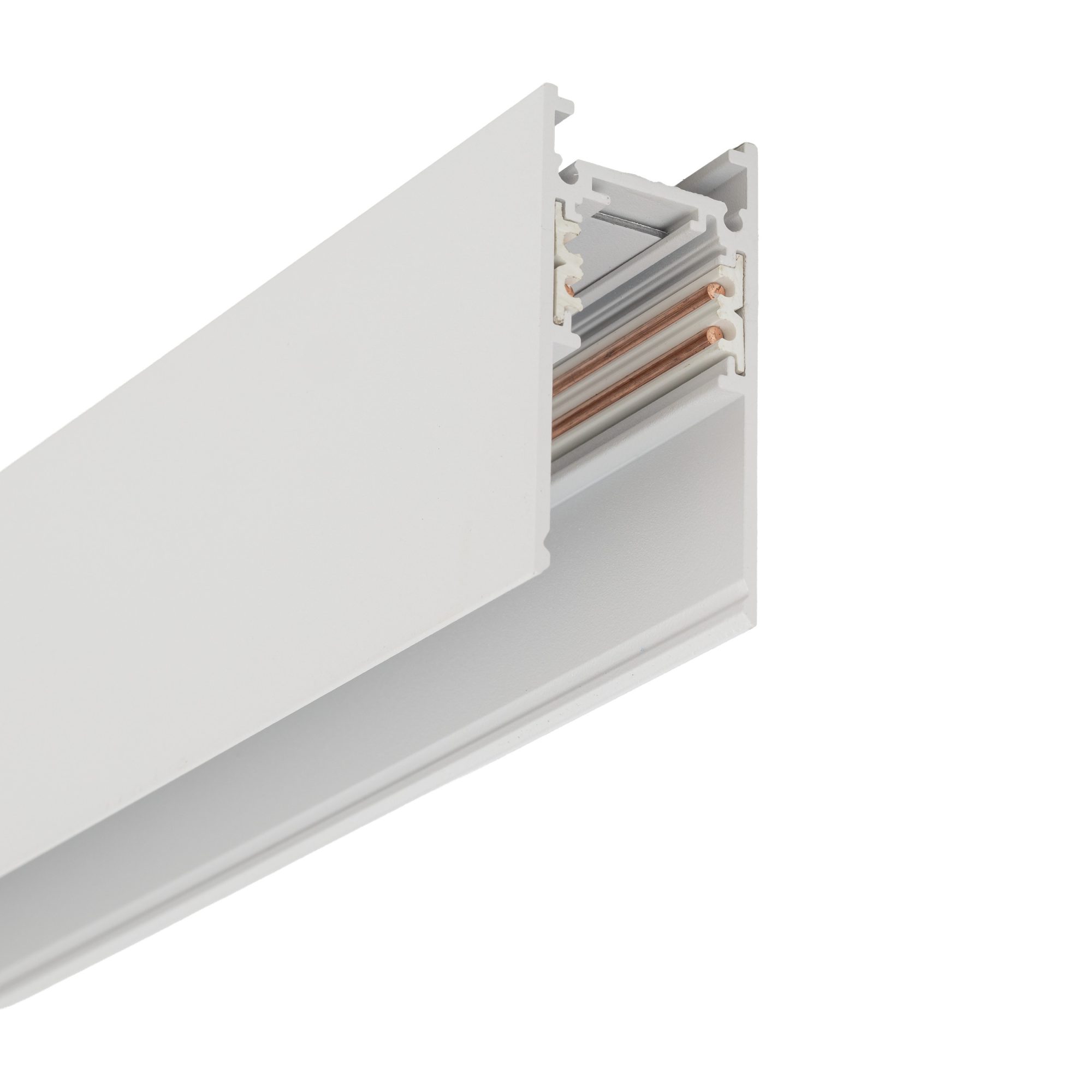 Szyna natynkowa Magnetic Easy 100 cm, biała – widok szczegółowy