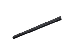 Miniaturka 4 - Szyna podtynkowa Magnetic Easy 1M czarna, pełny profil aluminiowy na białym tle