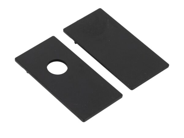 Zaślepka do szynoprzewodu Magnetic Easy czarna – packshot na białym tle
