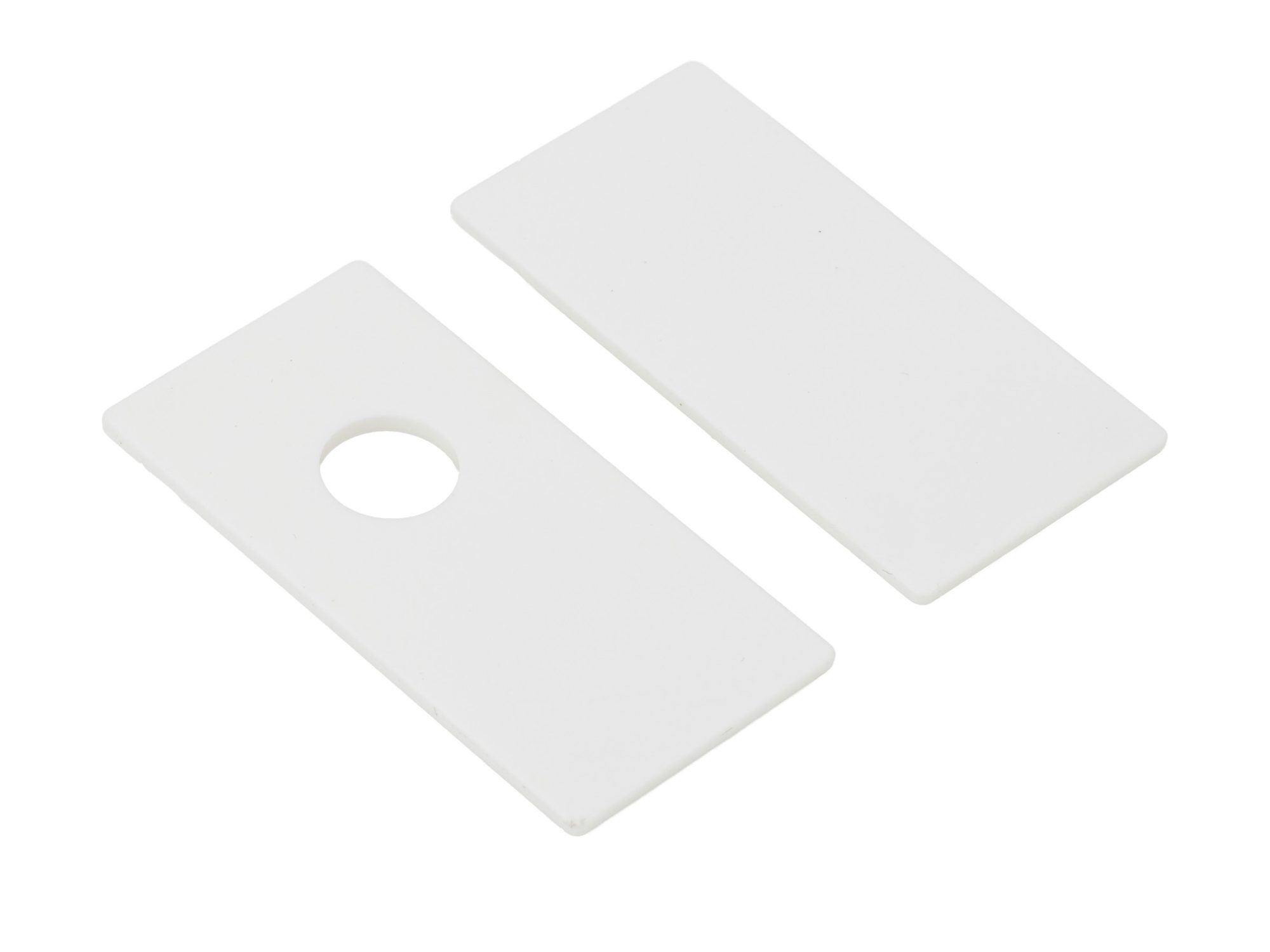 Zaślepka do szynoprzewodu Magnetic Easy biała – packshot na białym tle