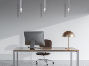 Miniaturka 6 - Lampa wisząca Maromira chromowana, ujęcie 4