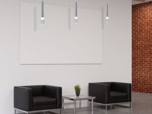Miniaturka 8 - Lampa wisząca Maromira chromowana, ujęcie 6