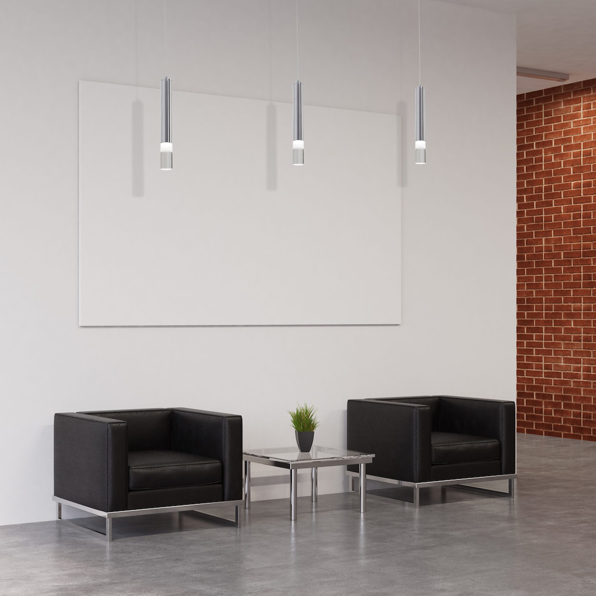 Lampa wisząca Maromira chromowana, ujęcie 6