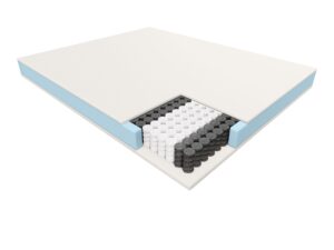 Miniaturka 4 - Materac kieszeniowy dziecięcy DIADEMO – przekrój sprężyn i pianki