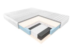 Miniaturka 1 - Materac HAWAII w jasnym pokrowcu Smart – pikowana powierzchnia
