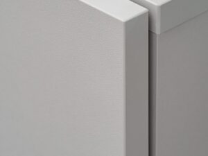 Miniaturka 4 - Meblościanka RTV z witryną LED Xarivo 200 cm Perla Gray dąb Artisan – zdjęcie 5