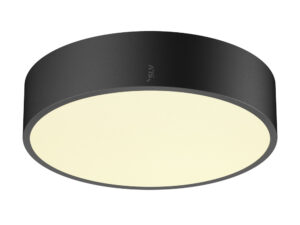 Miniaturka 4 - Czarny plafon Medo Pro 30 LED okrągła obudowa 28 cm