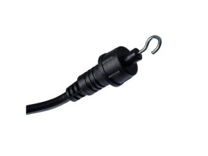 Miniaturka 5 - Metalowy hak do girland ogrodowych czarny — widok produktu 4