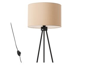 Miniaturka 35 - Lampa podłogowa Elaria taupe – packshot