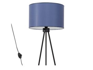 Miniaturka 13 - Granatowa lampa podłogowa Elaria – packshot