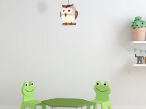 Miniaturka 6 - Lampa dziecięca Mironio sowa – dodatkowe ujęcie 5