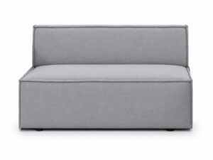 Miniaturka 5 - Moduł dwuosobowy rozkładany bez boków Mervino 128 cm, widok z przodu, na białym tle