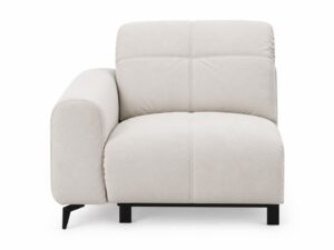 Miniaturka 4 - Moduł jednoosobowy z bokiem Lorvanto 100 cm, widok z przodu, na białym tle