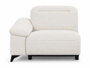 Miniaturka 4 - Moduł jednoosobowy z bokiem Nelvaro 102 cm, widok z przodu, na białym tle