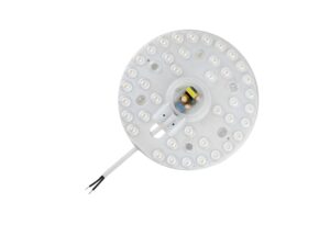 Miniaturka 2 - Okrągły biały moduł LED 12 W o średnicy 125 mm na białym tle