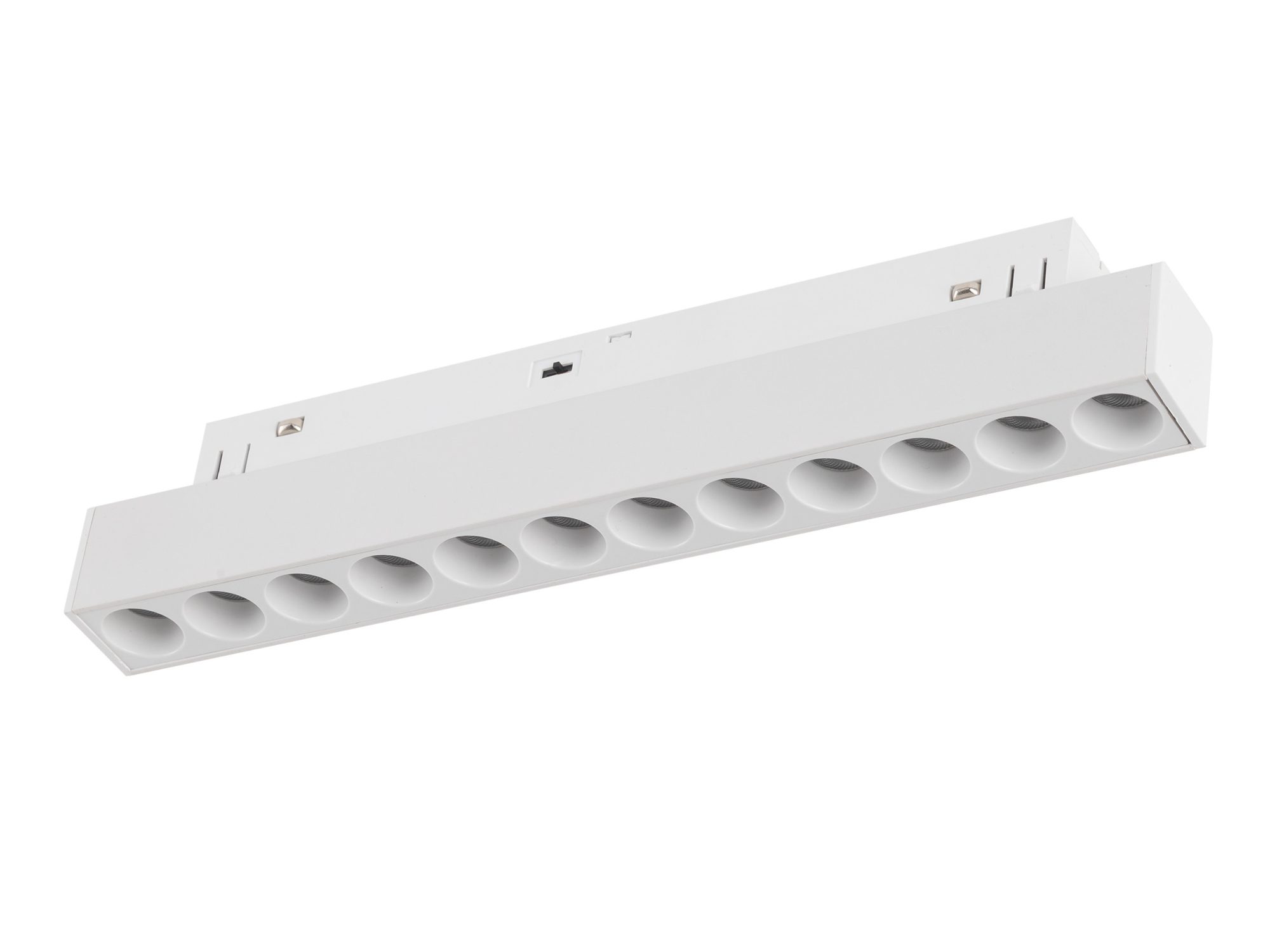 Biały moduł Magnetic Easy Points LED 12 W na białym tle