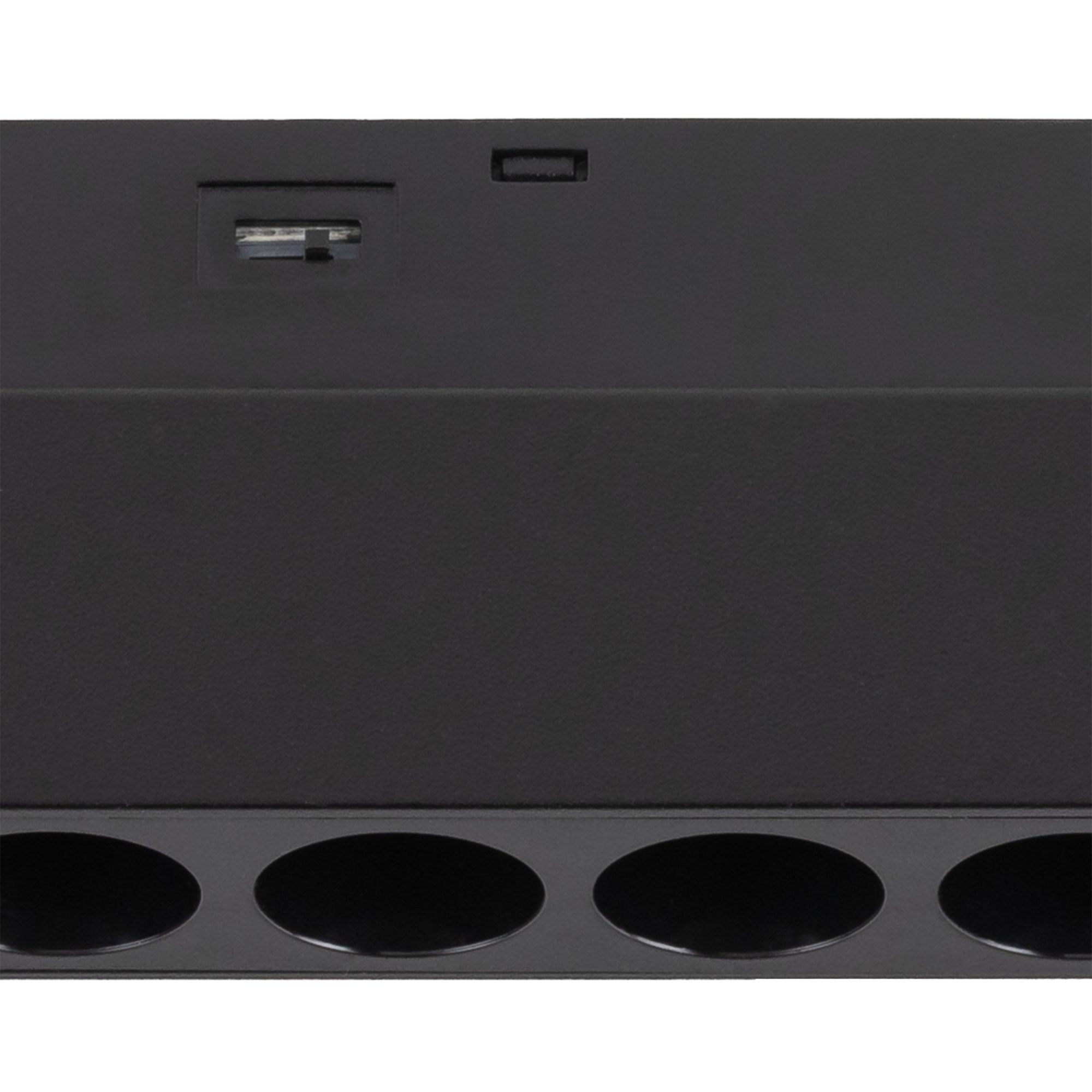 Czarny moduł Magnetic Easy Points LED 12 W w aranżacji