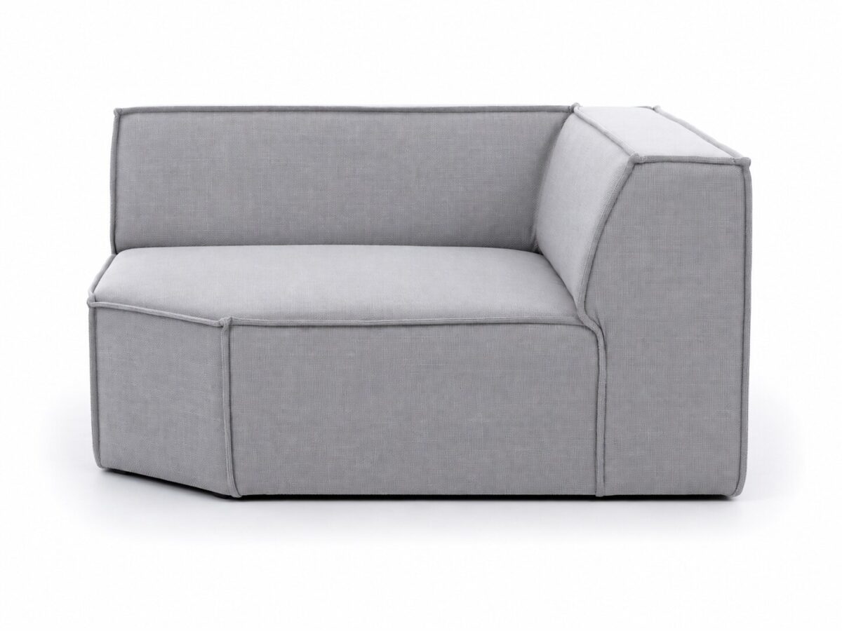 Moduł narożny XL ze ściętym narożnikiem Mervino 132 cm
