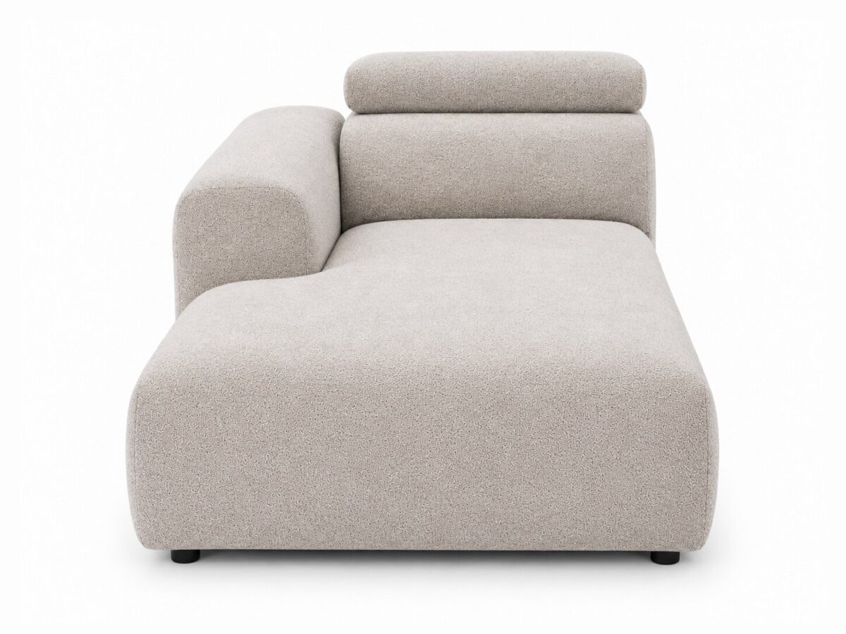 Moduł otomana z bokiem Vermaro 106 cm