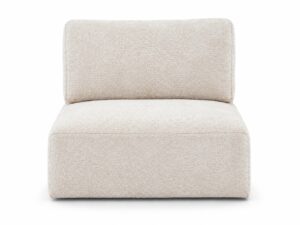 Miniaturka 4 - Moduł półtoraosobowy bez boków Gavirno 92 cm, widok z przodu, na białym tle
