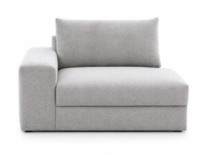 Miniaturka 3 - Moduł półtoraosobowy z bokiem Quarvino 122 cm, widok z przodu, na białym tle