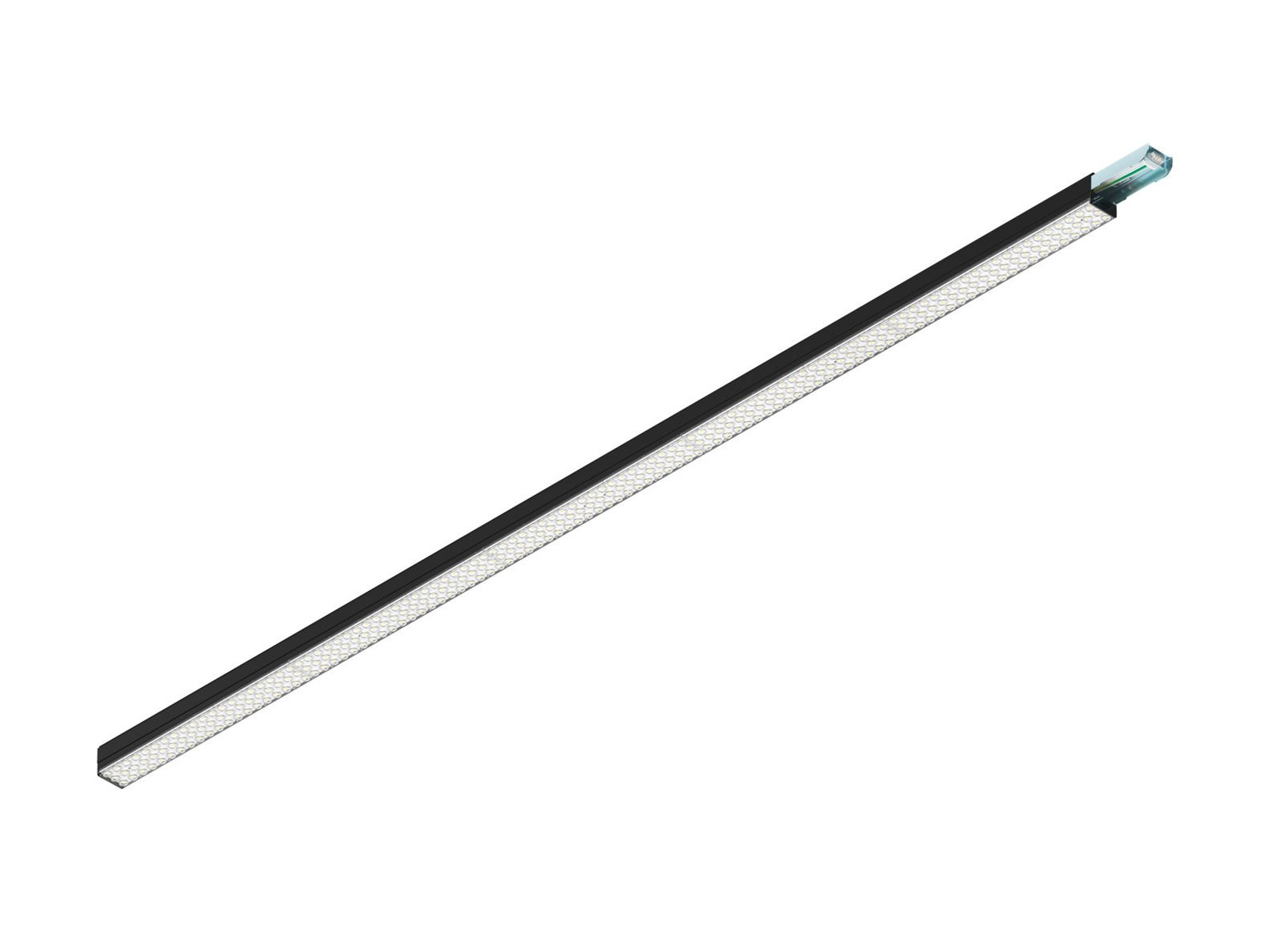 Moduł świetlny Easylight WB LED 250 cm czarny, widok od strony optyki