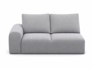 Miniaturka 3 - Moduł trzyosobowy z bokiem Lenvario 183 cm, widok z przodu, na białym tle