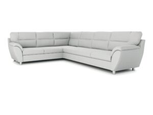 Miniaturka 5 - Narożnik Belcaro z funkcją spania 240 × 325 cm na białym tle