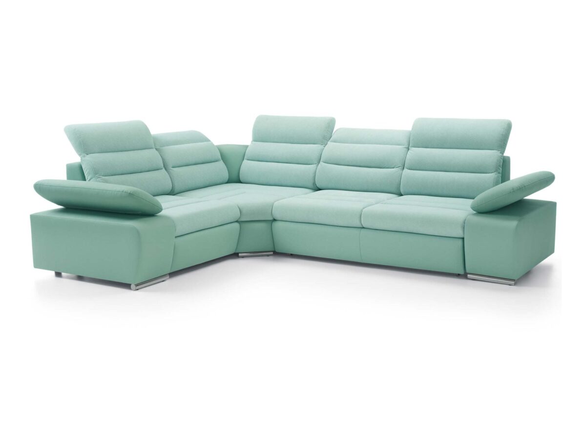 Narożnik Corfino Mini 225 × 296 cm z opcją spania