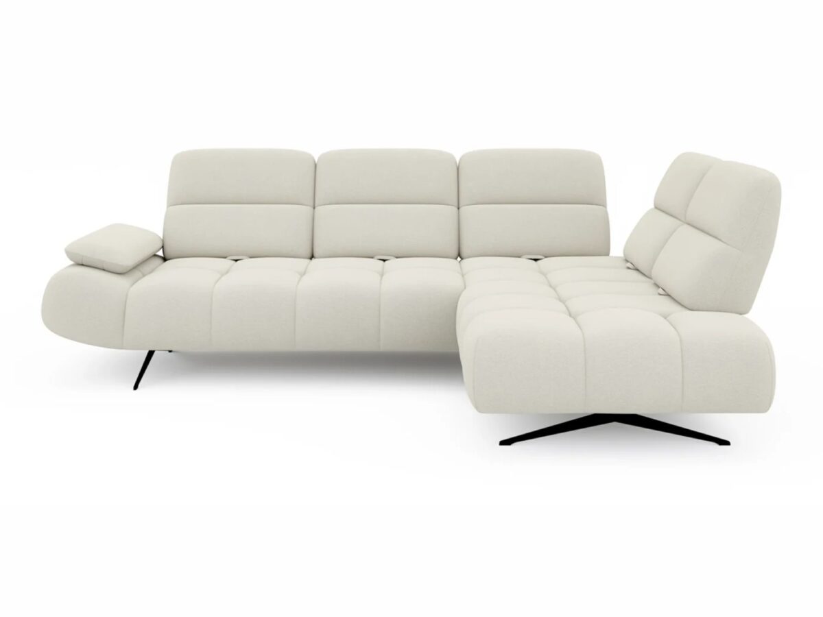 Narożnik z przesuwanym oparciem Falvero 275 cm