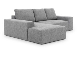 Miniaturka 1 - Narożnik z otomaną i luźnymi poduszkami Felvano 252 cm – zdjęcie 2