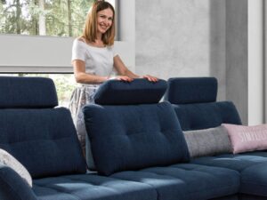 Miniaturka 5 - Narożnik z funkcją spania i pojemnikiem Lambrino 306 cm – zdjęcie 6