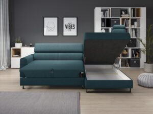 Miniaturka 3 - Narożnik z funkcją spania Livaro 249 cm – zdjęcie 4
