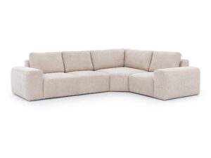 Miniaturka 1 - Narożnik modułowy z miękkimi poduszkami Gavirno 315 cm – zdjęcie 2
