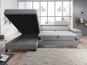 Miniaturka 5 - Narożnik z funkcją spania Molviano 263 cm – zdjęcie 4