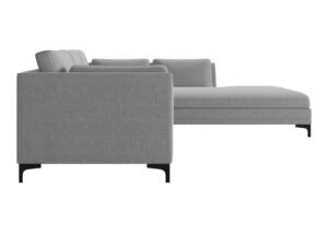 Miniaturka 3 - Narożnik tapicerowany Sicelaro 240x190 cm na czarnych nogach – zdjęcie 4