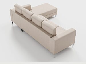 Miniaturka 3 - Narożnik tapicerowany z regulowanymi zagłówkami Venezaro 290 cm – zdjęcie 2