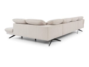 Miniaturka 3 - Narożnik w kształcie U z regulowanymi zagłówkami Terlavio 368 cm – zdjęcie 4