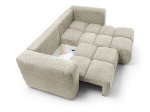 Miniaturka 3 - Narożnik z funkcją spania Viareno 245 cm – pojemnik na pościel