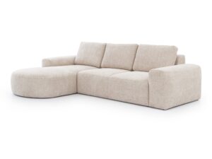 Miniaturka 2 - Narożnik z otomaną i miękkimi poduszkami Gavirno 288 cm – zdjęcie 3