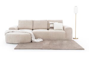 Miniaturka 4 - Narożnik z otomaną i miękkimi poduszkami Gavirno 288 cm – zdjęcie 5