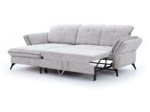 Miniaturka 1 - Narożnik Trevalio z otomaną z rozłożonym łóżkiem 200 × 121 cm