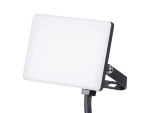 Miniaturka 4 - Naświetlacz LED 10 W z czarnym uchwytem na białym tle